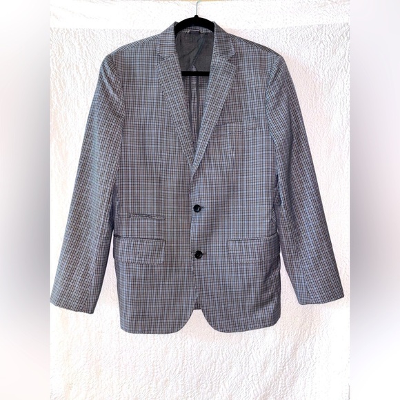 Wallin & Bros. Wool Plaid Blazer Jacket